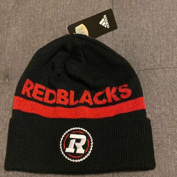 adidas Other - *New* Ottawa Redblacks Adidas Coaches Cuffed Toque/ Beanie Winter Hat CFL